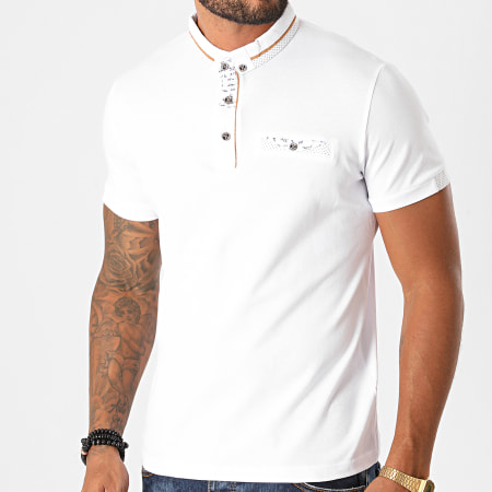 Classic Series - Polo Manches Courtes 2918 Blanc