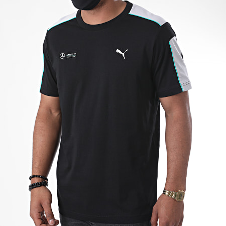 Puma - Tee Shirt Mercedes AMG Motorsport T7 598040 Noir Gris