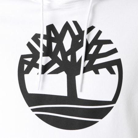 Timberland - Sweat Capuche Core Logo A2BJH Blanc