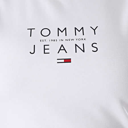 Tommy Jeans - Robe Débardeur Femme Logo 8444 Blanc