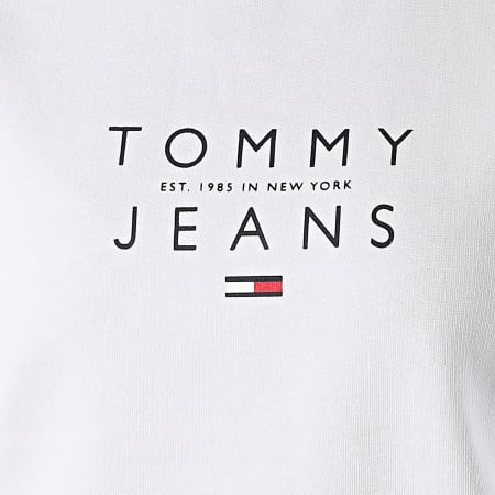 Tommy Jeans - Sweat Crewneck Femme Essential Logo 8554 Blanc