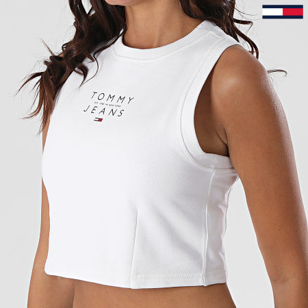 Tommy Jeans - Débardeur Femme Logo Heavyweight 8661 Blanc