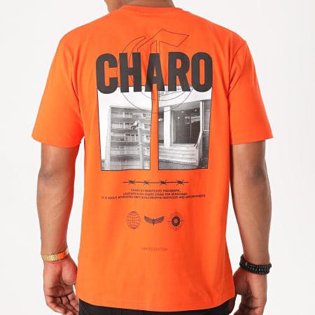 Charo - Tee Shirt Terrain Orange