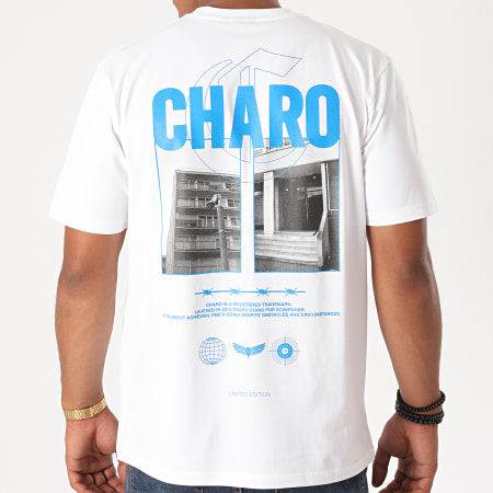 Charo - Tee Shirt Terrain Blanc