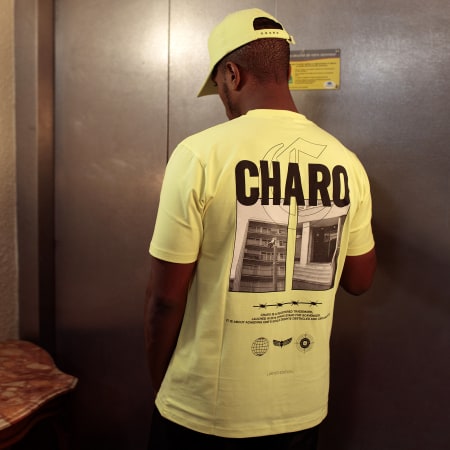 Charo - Tee Shirt Terrain Jaune