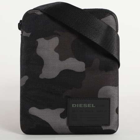 Diesel - Sacoche Discover Ross X06343 Camouflage Noir