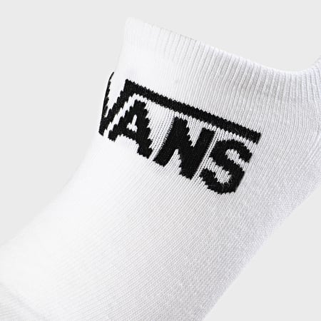 Vans - Confezione da 3 paia di calzini invisibili XSXWHT1 Bianco