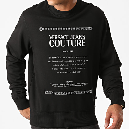 Versace Jeans Couture - Sweat Crewneck B7GZA7TO-30318 Noir
