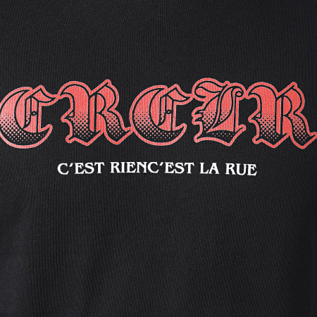 C'est Rien C'est La Rue - Tee Shirt Chain Noir