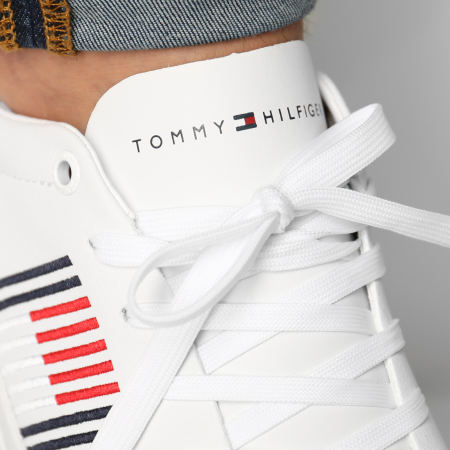 Tommy Hilfiger - Baskets Corporate Leather 2853 White