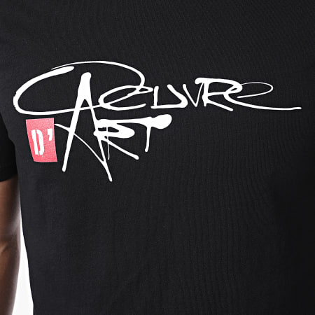 Oeuvre d'Art - Camiseta HandWrit Negro