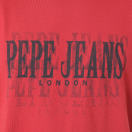 Pepe Jeans - Tee Shirt Snow PM507286 Rouge