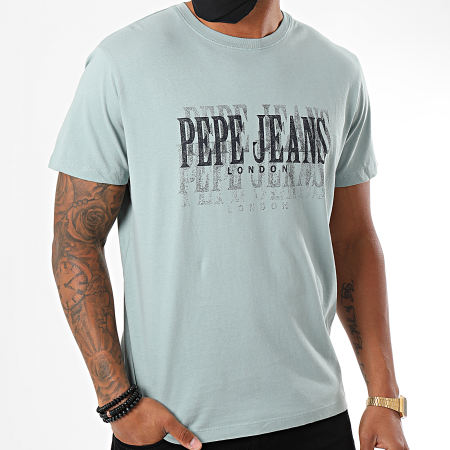 Pepe Jeans - Tee Shirt Snow PM507286 Bleu Clair