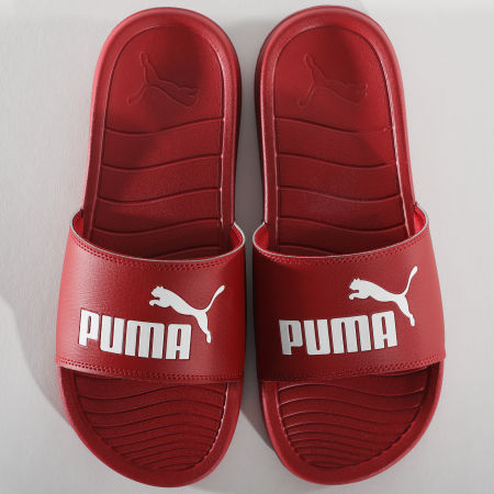 Claquette shop puma rouge