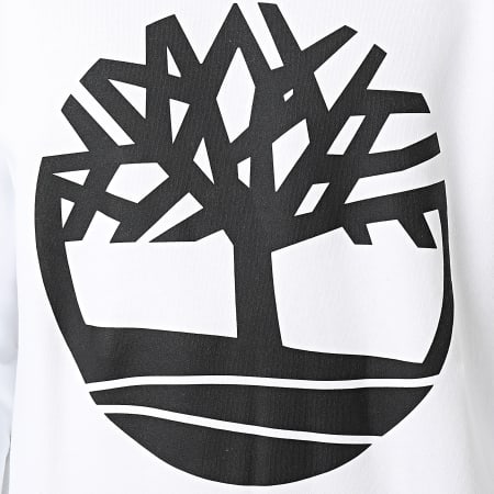 Timberland - Felpa girocollo Core Logo A2BJ8 Bianco