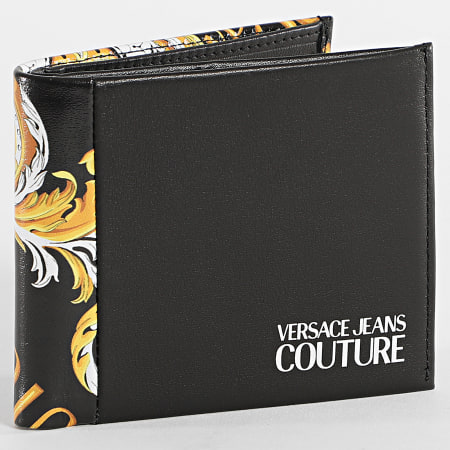 Versace Jeans Couture - Porte-Cartes Renaissance Linea Logo Baroque Dis 1 E3YZAPC1-71596 Noir