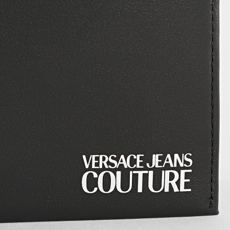 Versace Jeans Couture - Porte-Cartes Renaissance Linea Logo Baroque Dis 1 E3YZAPC1-71596 Noir
