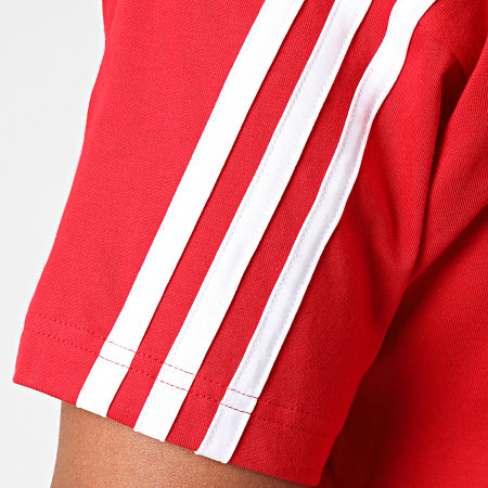 Adidas Sportswear - Tee Shirt MH 3 Stripes GC9058 Rouge