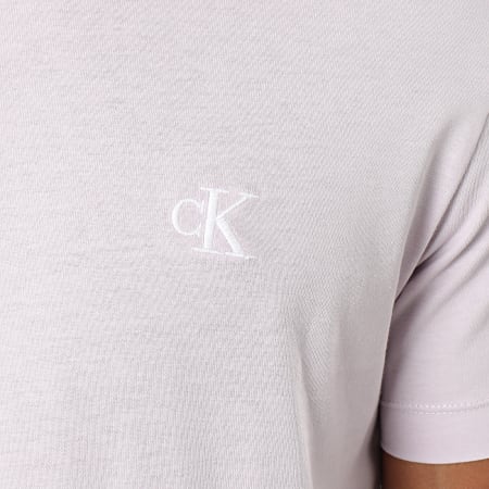 Calvin Klein - Tee Shirt Slim Essential 4544 Mauve
