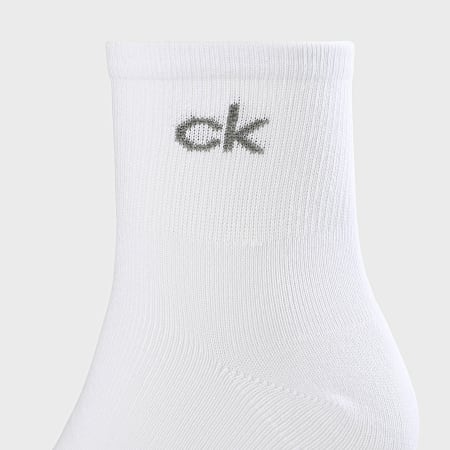 Calvin Klein - Lot De 3 Paires De Chaussettes 1889 Blanc