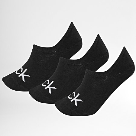 Calvin Klein - Lot De 3 Paires De Chaussettes Basses 1756 Noir