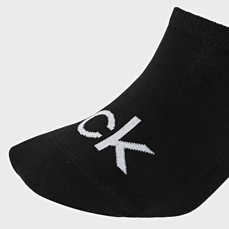 Calvin Klein - Lot De 3 Paires De Chaussettes Basses 1756 Noir