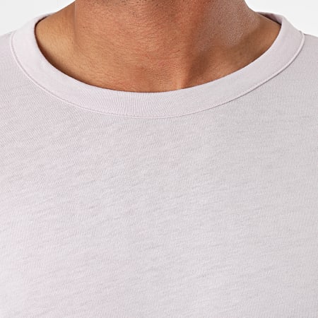 Calvin Klein - Tee Shirt Monogram Badge Grind 5611 Mauve