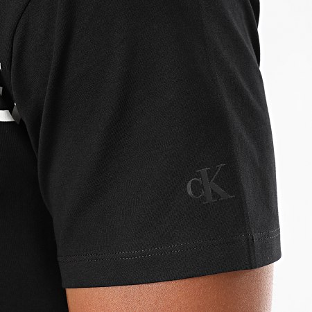 Calvin Klein - Tee Shirt Grid Institutional 5722 Noir