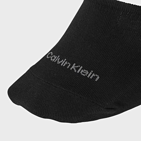 Calvin Klein - Lot De 2 Paires De Chaussettes Basses 1807 Noir