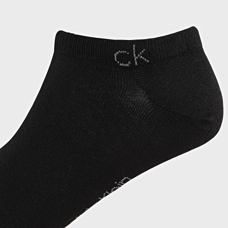 Calvin Klein - Lot De 2 Paires De Chaussettes Invisibles 1932 Noir