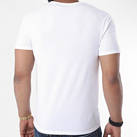 Dim - Lot De 2 Tee Shirts Slim D040W Blanc