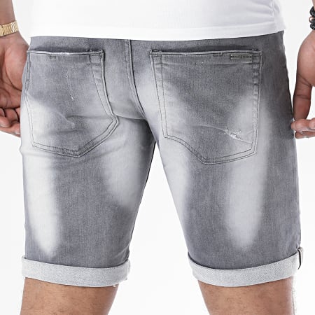 Paname Brothers - Short Jogg Jean Lev Gris