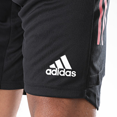 Adidas Performance - Short De Sport A Bandes FC Bayern FR5380 Noir
