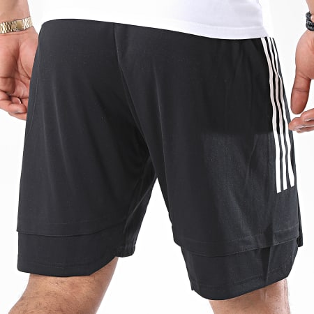 Adidas Sportswear - Short De Sport A Bandes FC Bayern FR5380 Noir
