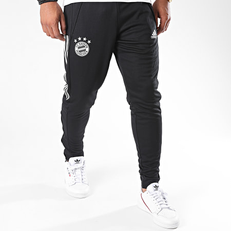 Adidas Sportswear - Pantalon Jogging A Bandes FC Bayern FR5375 Noir
