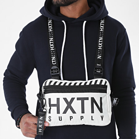 HXTN Supply - Sacoche Poitrine Prime H53019 Blanc Noir