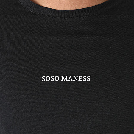 Soso Maness - Tee Shirt Soso Maness Noir