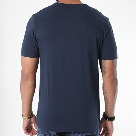BOSS - Camiseta curvada 50412363 Azul marino