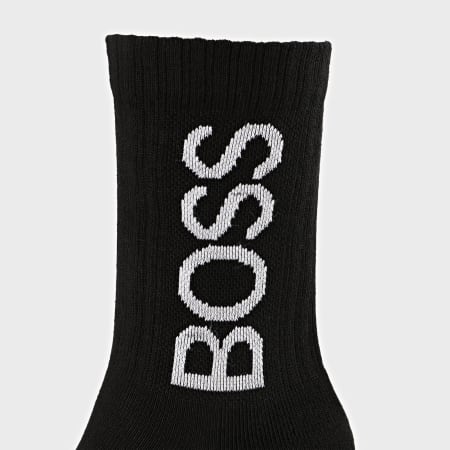 BOSS - Paire De Chaussette QS Bold Logo 50436826 Noir