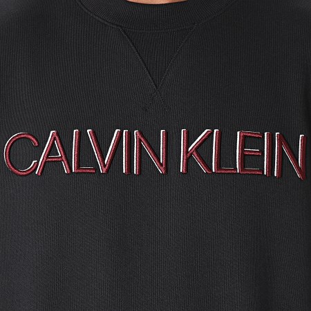 Calvin Klein - Sweat Crewneck 3D Embroidery Logo 5585 Noir