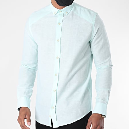 Classic Series - Chemise Manches Longues 2091 Vert Clair