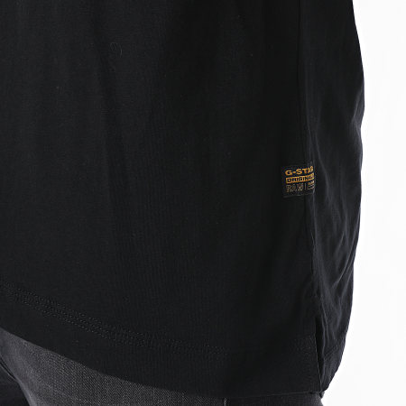 G-Star - Tee Shirt Back Graphic Logo D17656-B353 Noir