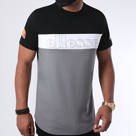 Ellesse - Tee Shirt SXG10687 Gris Noir