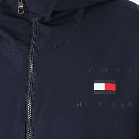 Tommy Hilfiger - Veste Zippée Capuche 3740 Bleu Marine