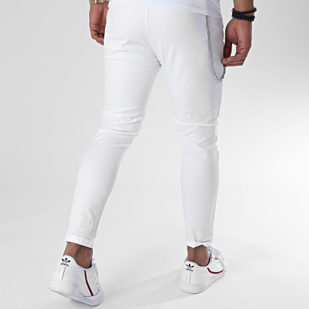 Uniplay - Pantalon Chino PU903 Blanc