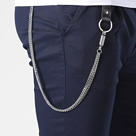 Uniplay - Pantalon Chino PU903 Bleu Marine
