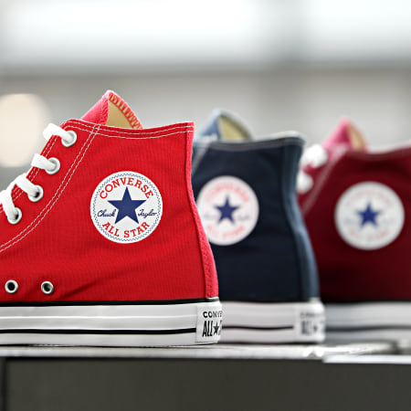 Converse - Baskets Chuck Taylor All Star Classic High Top M9621 Red