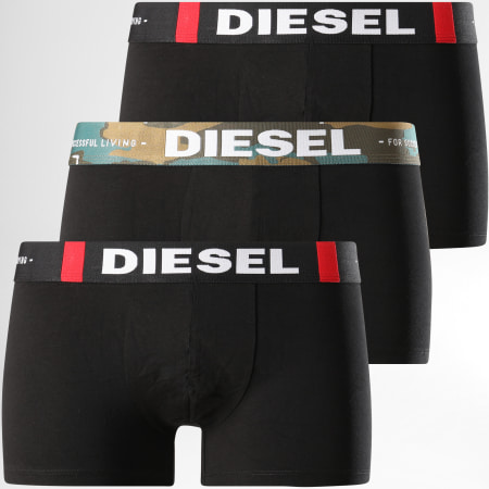 Diesel - Lot De 3 Boxers Damien 00ST3V-0DBAG Noir