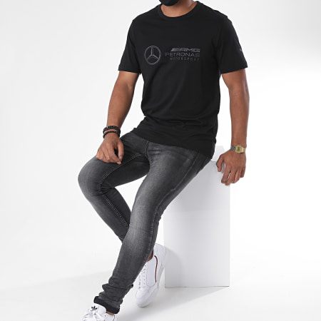 Puma - Tee Shirt Réfléchissant Mercedes AMG Petronas Motorsport Logo 598042 Noir