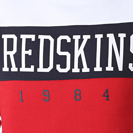 Redskins - Sweat Crewneck Fouga Skyline Blanc Rouge Bleu Marine